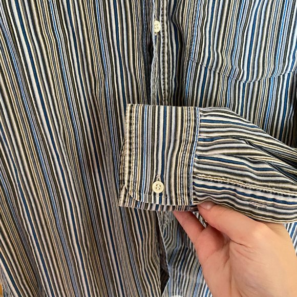 J Crew Striped Shirt - Picture 7 of 7